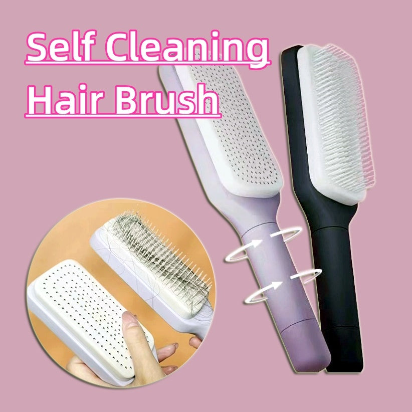 Self Cleaning Hair Comb