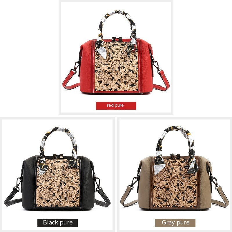 Women's Leather Vintage Bag