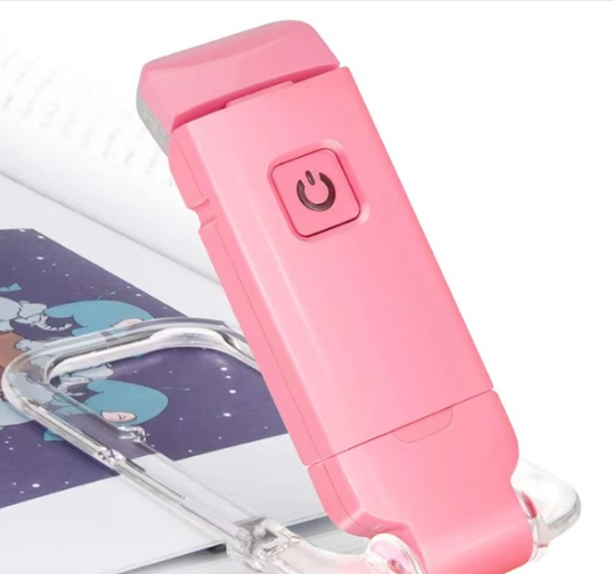 LED USB Rechargeable Book Reading Light Brightness Adjustable Eye Protection Clip Book Light Portable Bookmark Read Light - AFFORDABLE MARKET