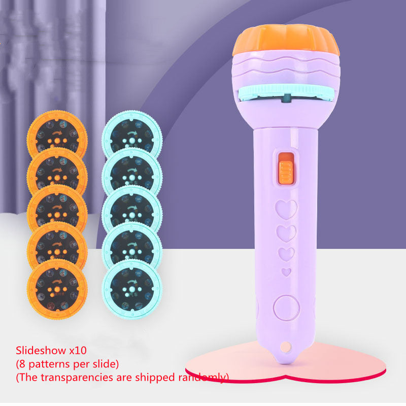 Cartoon Projection Flashlight with 80 Patterns