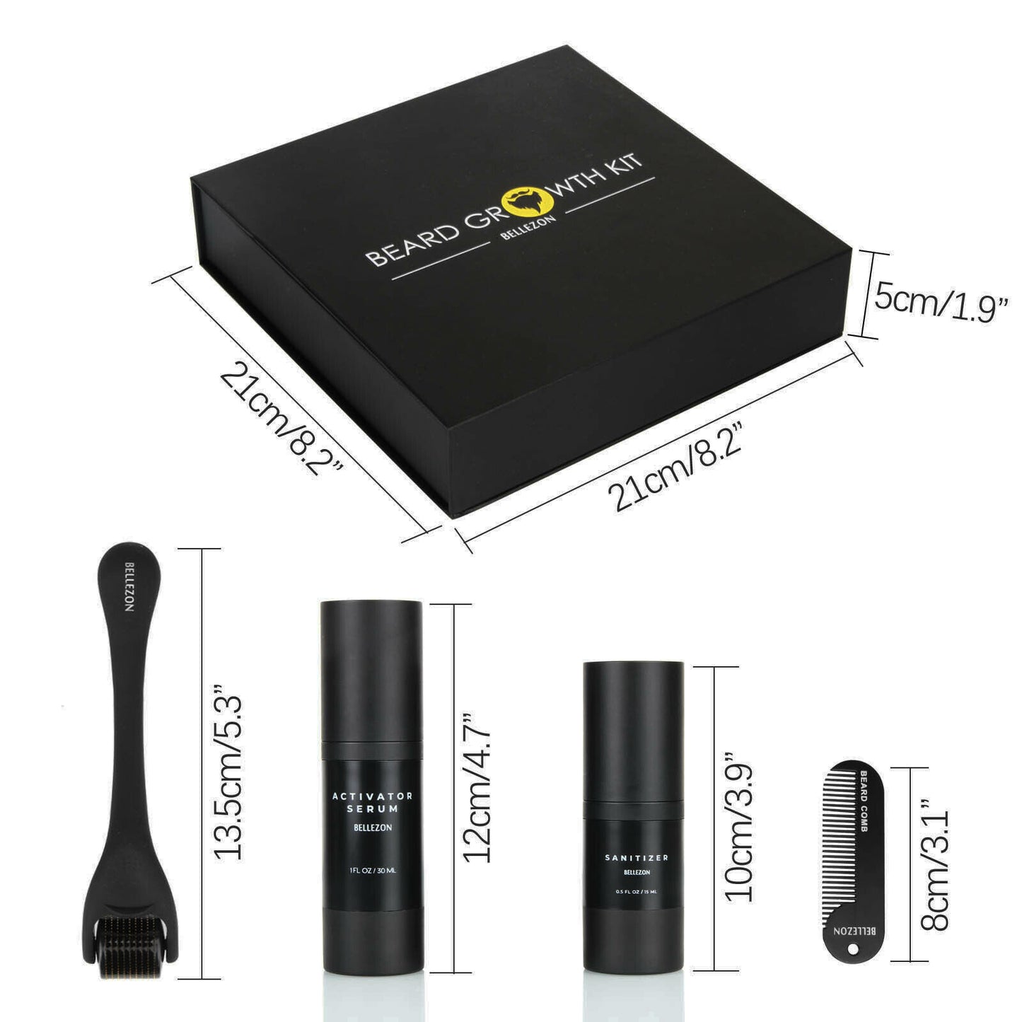 Beard Growth Liquid Beard Care Set - AFFORDABLE MARKET