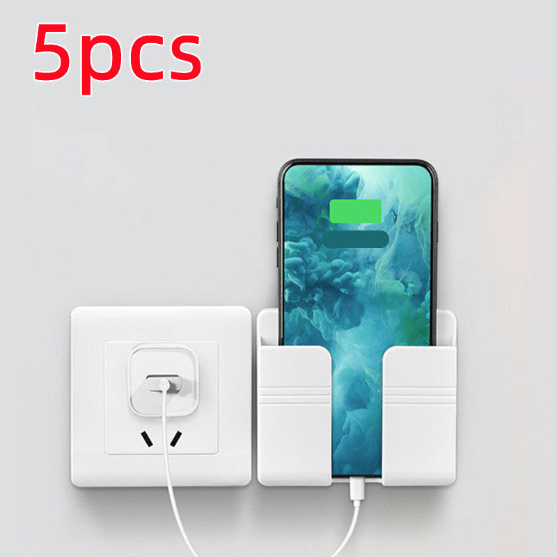 Mobile Phone Charging Storage Rack Punch-free Sticky Storage Box - AFFORDABLE MARKET