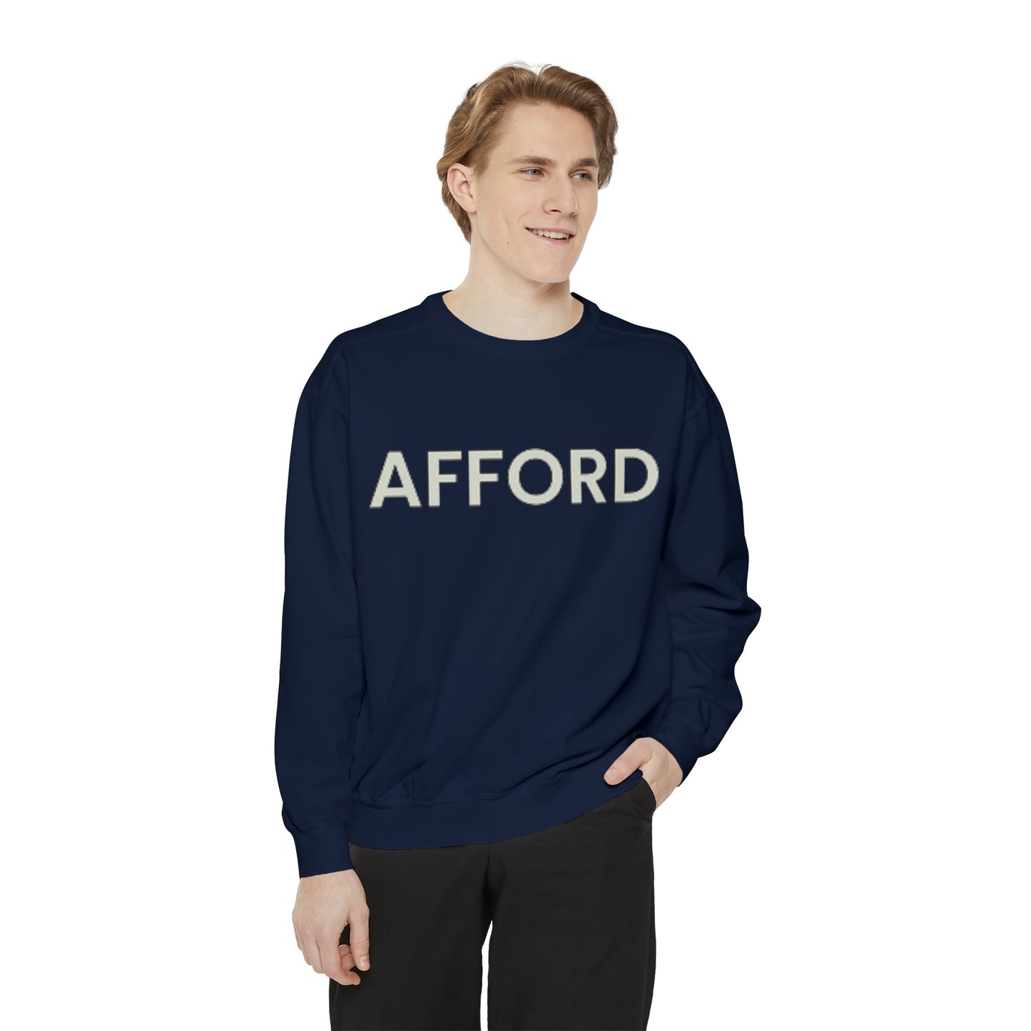 Unisex Long Sleeve Sweatshirt - AFFORD - AFFORDABLE MARKET
