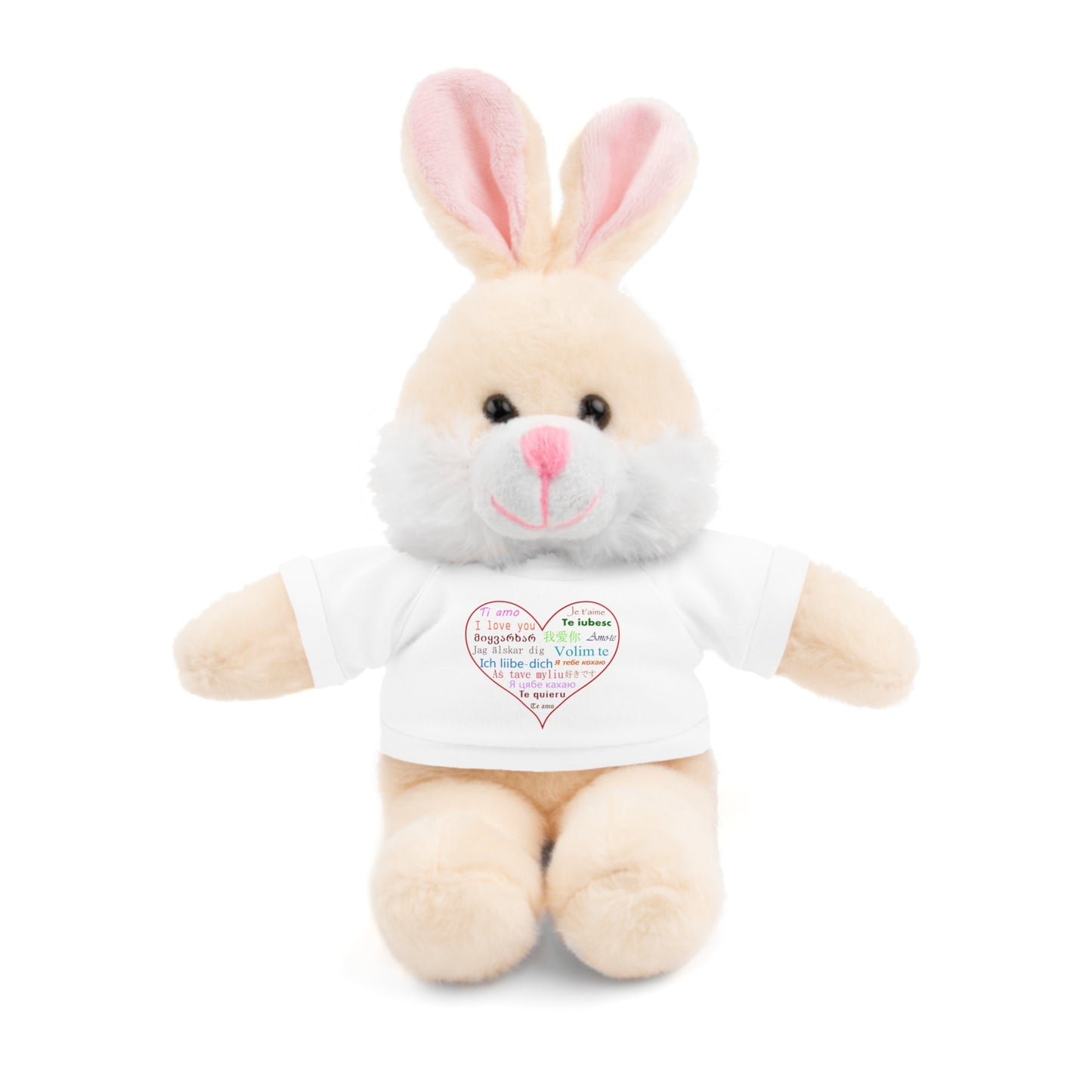 Stuffed Animals with "I Love You" in Different Languages - AFFORDABLE MARKET
