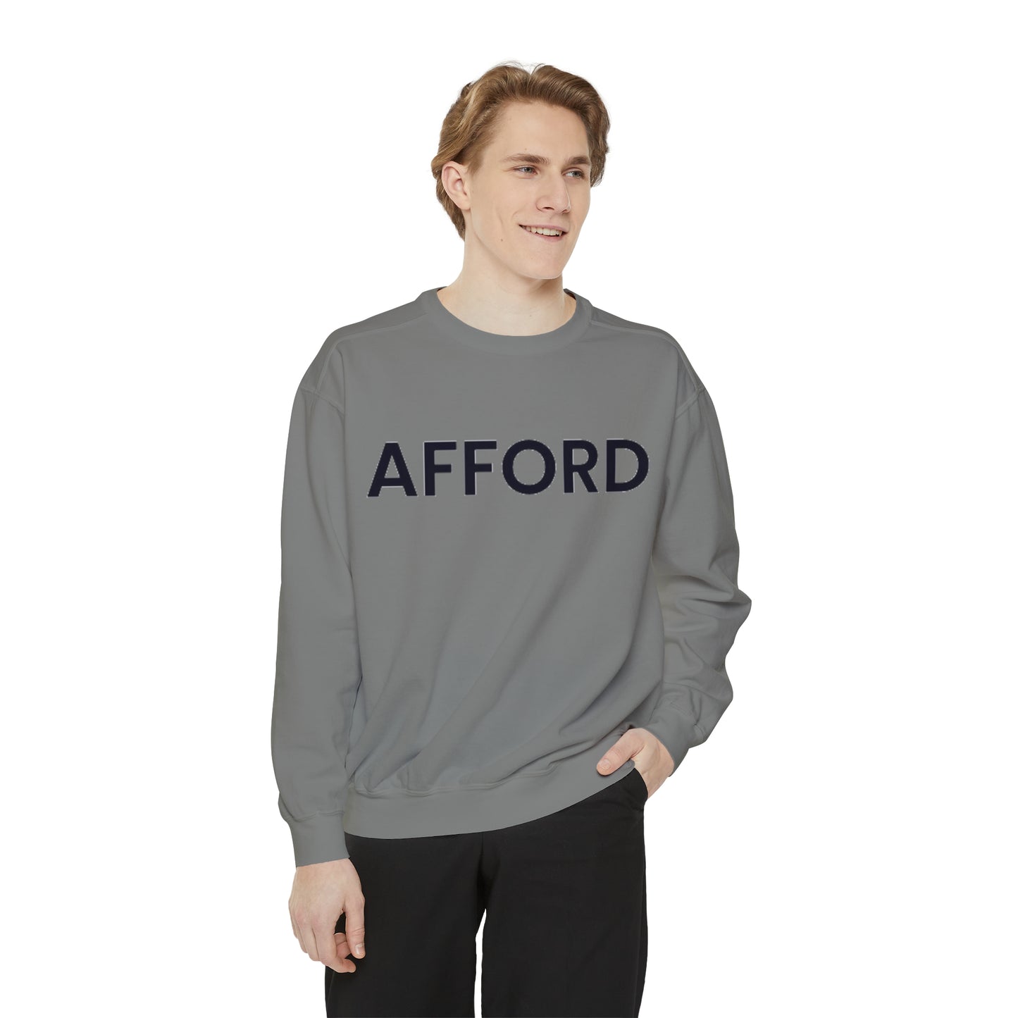 Unisex Long Sleeve Sweatshirt - AFFORD - AFFORDABLE MARKET