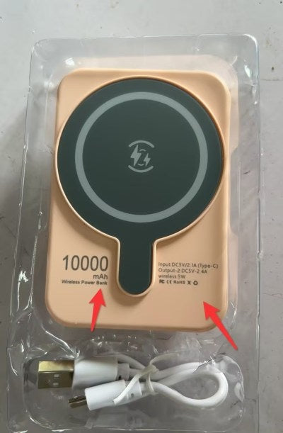 Magnetic Wireless Fast Charging Power Bank