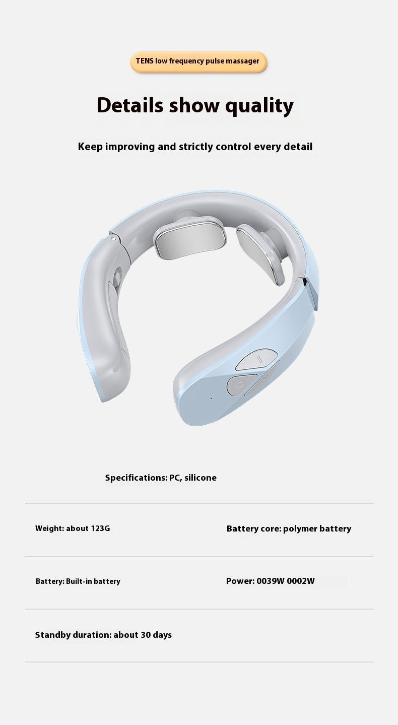 Electric Neck Pain Relief Massager with Heating Function