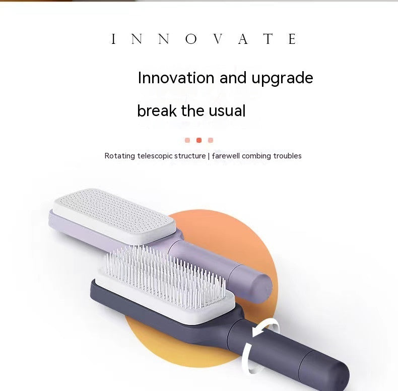 Self Cleaning Hair Comb