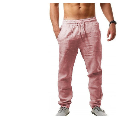 Men's Summer Linen Trousers
