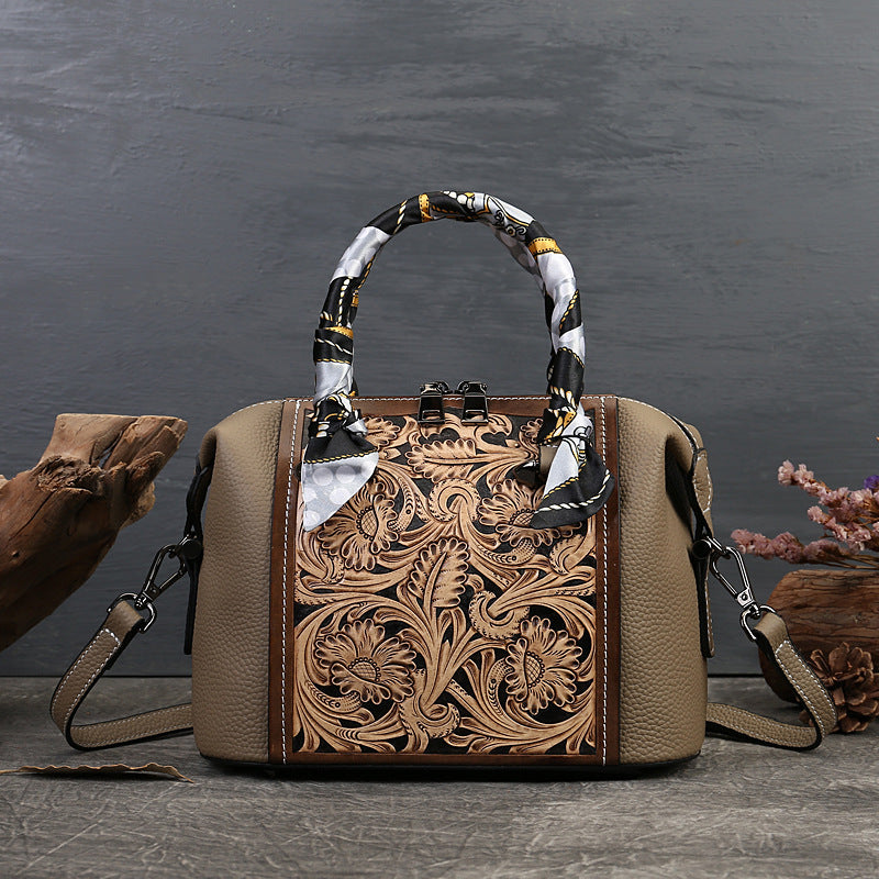 Women's Leather Vintage Bag