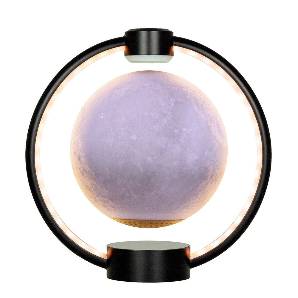 Maglev Moon Light Bluetooth Speaker 3D Stereo Diy Colorful Glare - AFFORDABLE MARKET