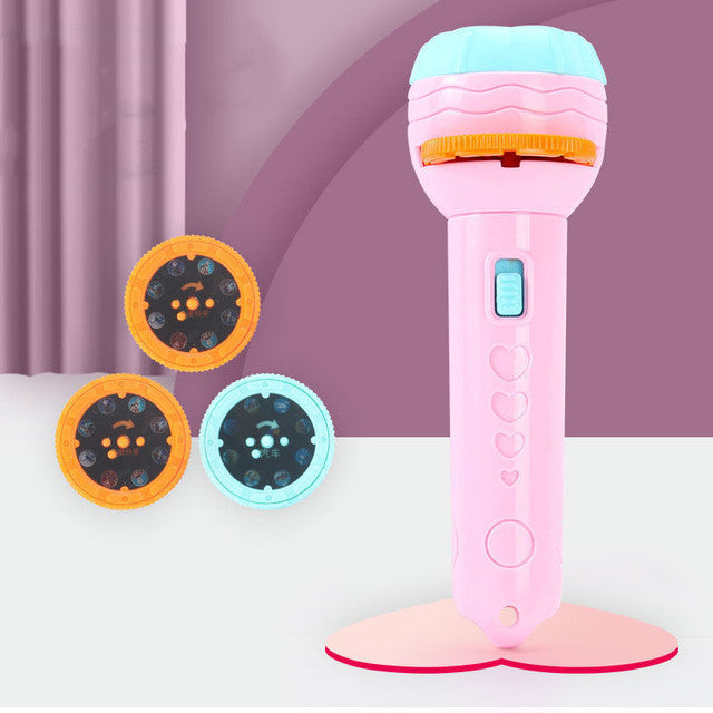 Cartoon Projection Flashlight with 80 Patterns