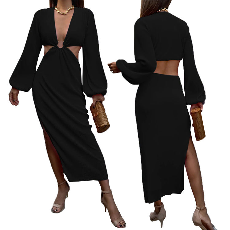 Autumn Fashion Pressed Pleated Waistless Women's Dresses - AFFORDABLE MARKET
