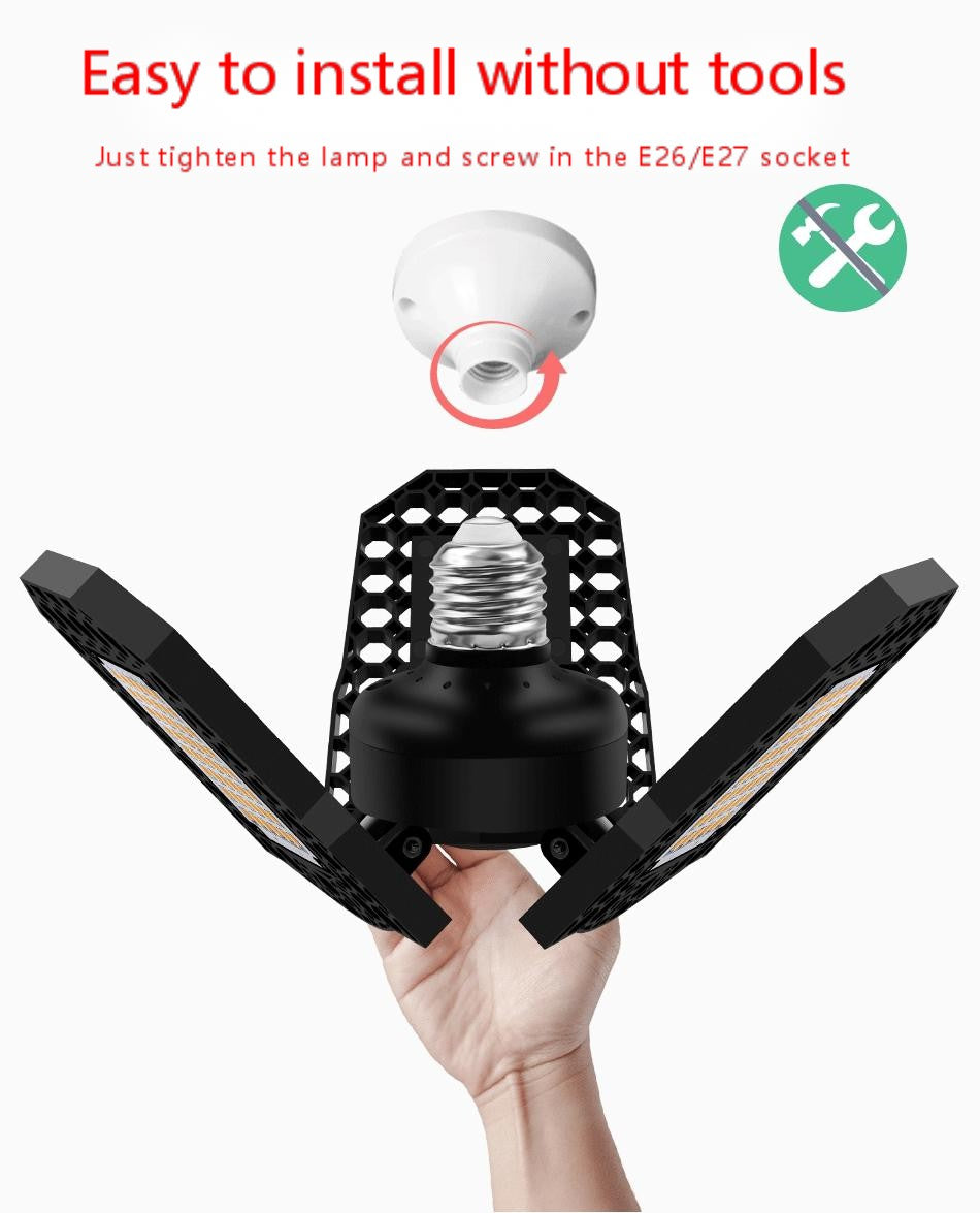 LED garage light 40W60W80W lighting - AFFORDABLE MARKET