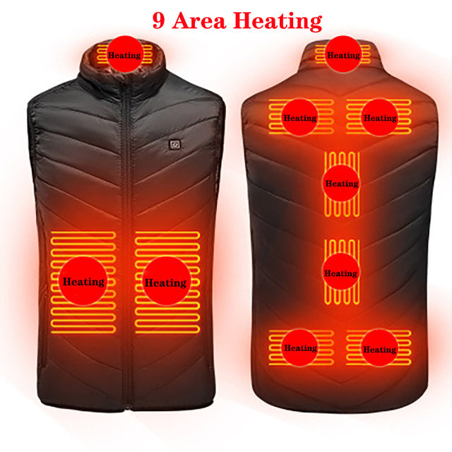 Electric Heated Winter Vest