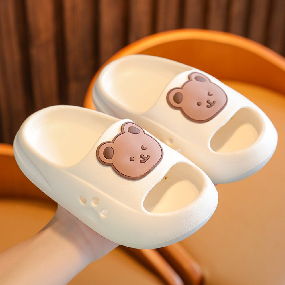 Bear Home Boys And Baby Girls Cartoon Soft Bottom Sandals And Slippers - AFFORDABLE MARKET