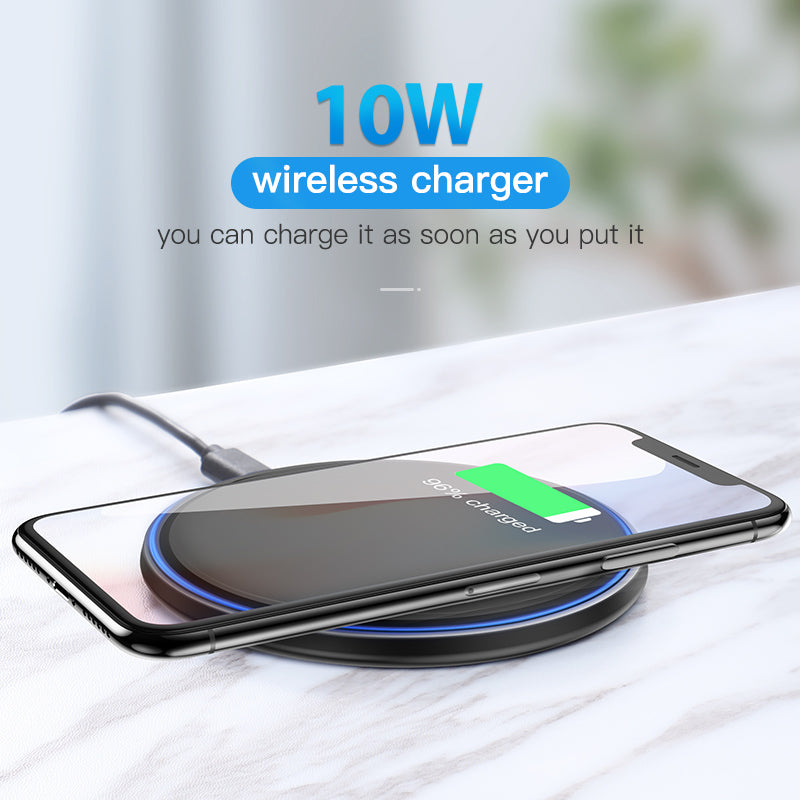 Mobile phone wireless charger fast charge - AFFORDABLE MARKET