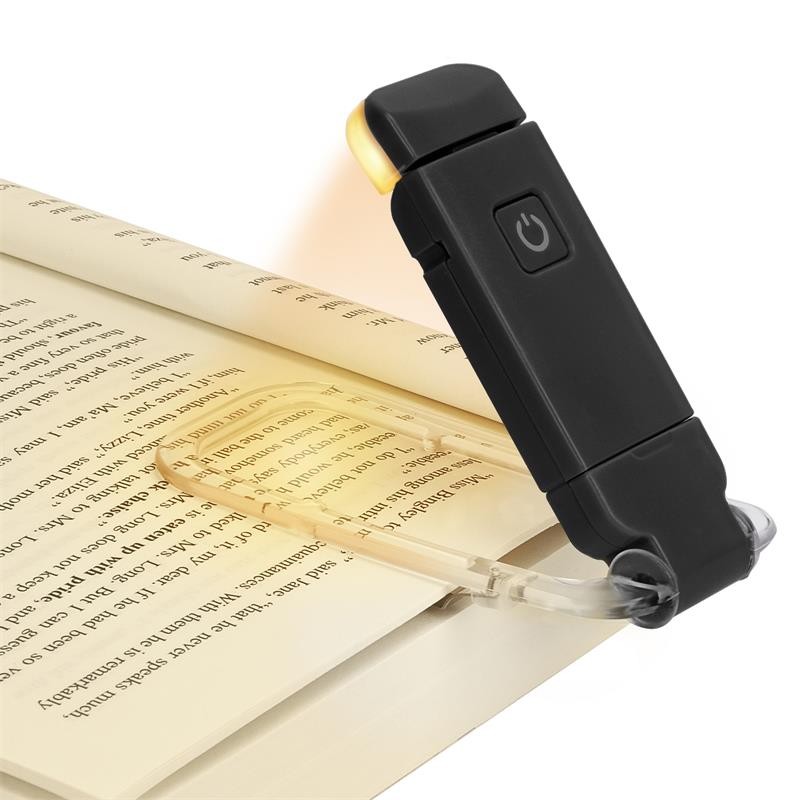 LED USB Rechargeable Book Reading Light Brightness Adjustable Eye Protection Clip Book Light Portable Bookmark Read Light - AFFORDABLE MARKET
