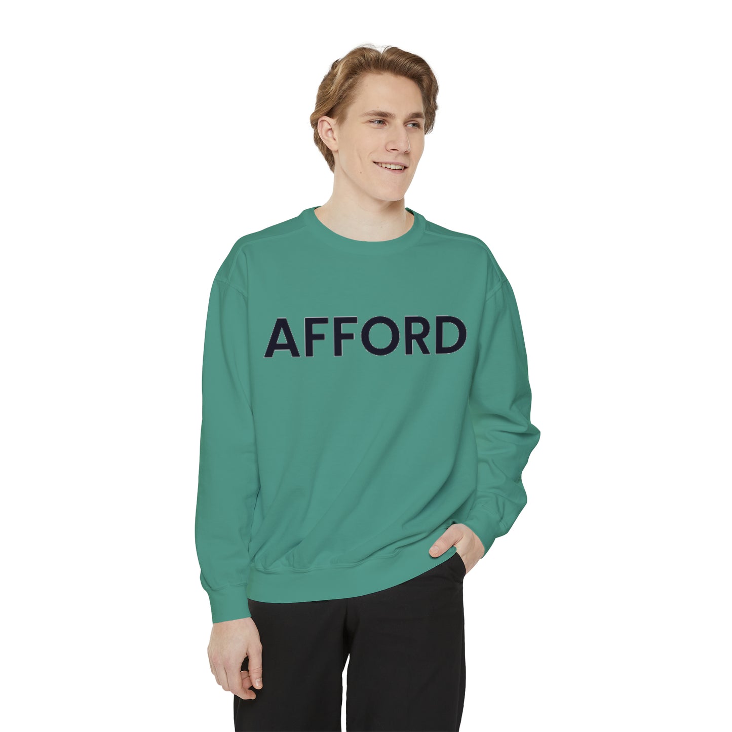 Unisex Long Sleeve Sweatshirt - AFFORD - AFFORDABLE MARKET