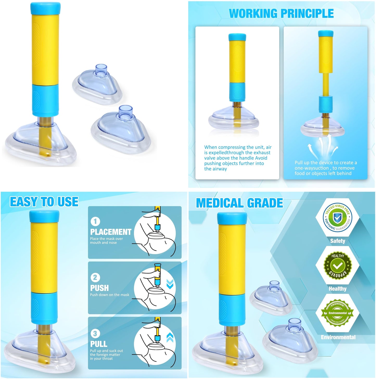 Anti Choking Rescue Device