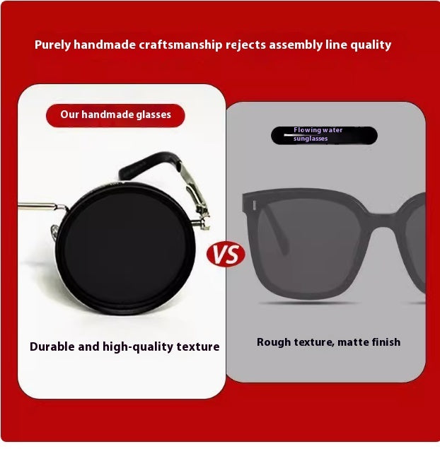 Round Adjustable Polarized Sunglasses