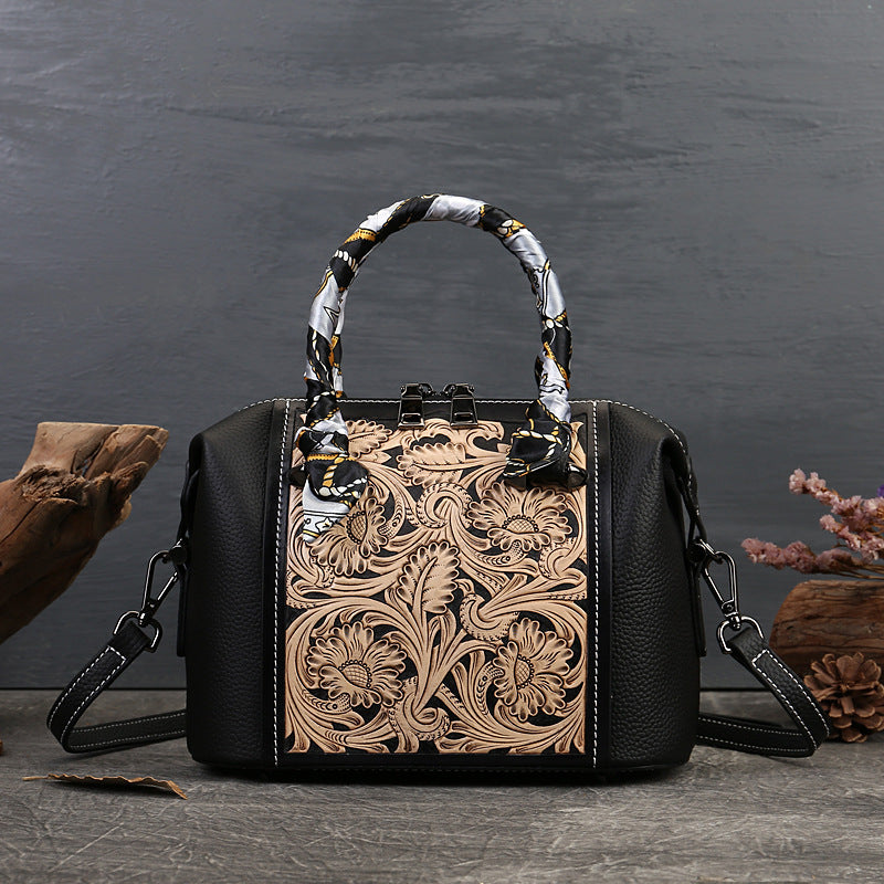 Women's Leather Vintage Bag