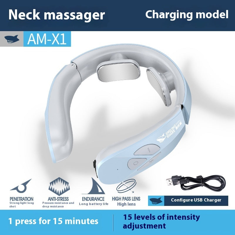 Electric Neck Pain Relief Massager with Heating Function
