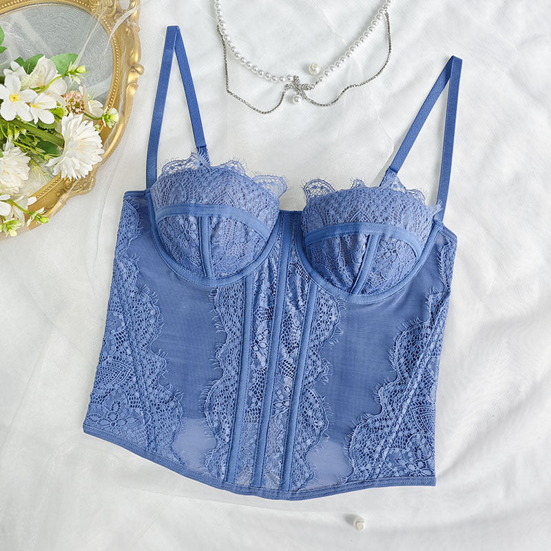 Women Summer Sleeveless Corset Top