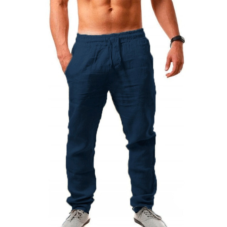 Men's Summer Linen Trousers