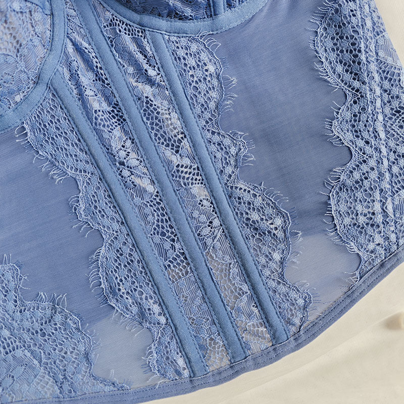 Women Summer Sleeveless Corset Top