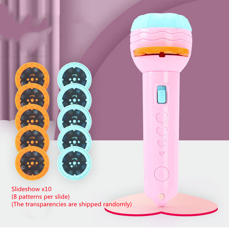 Cartoon Projection Flashlight with 80 Patterns