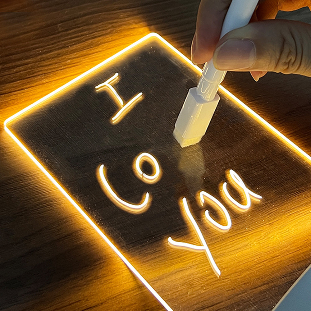 Led Note Board With Pen