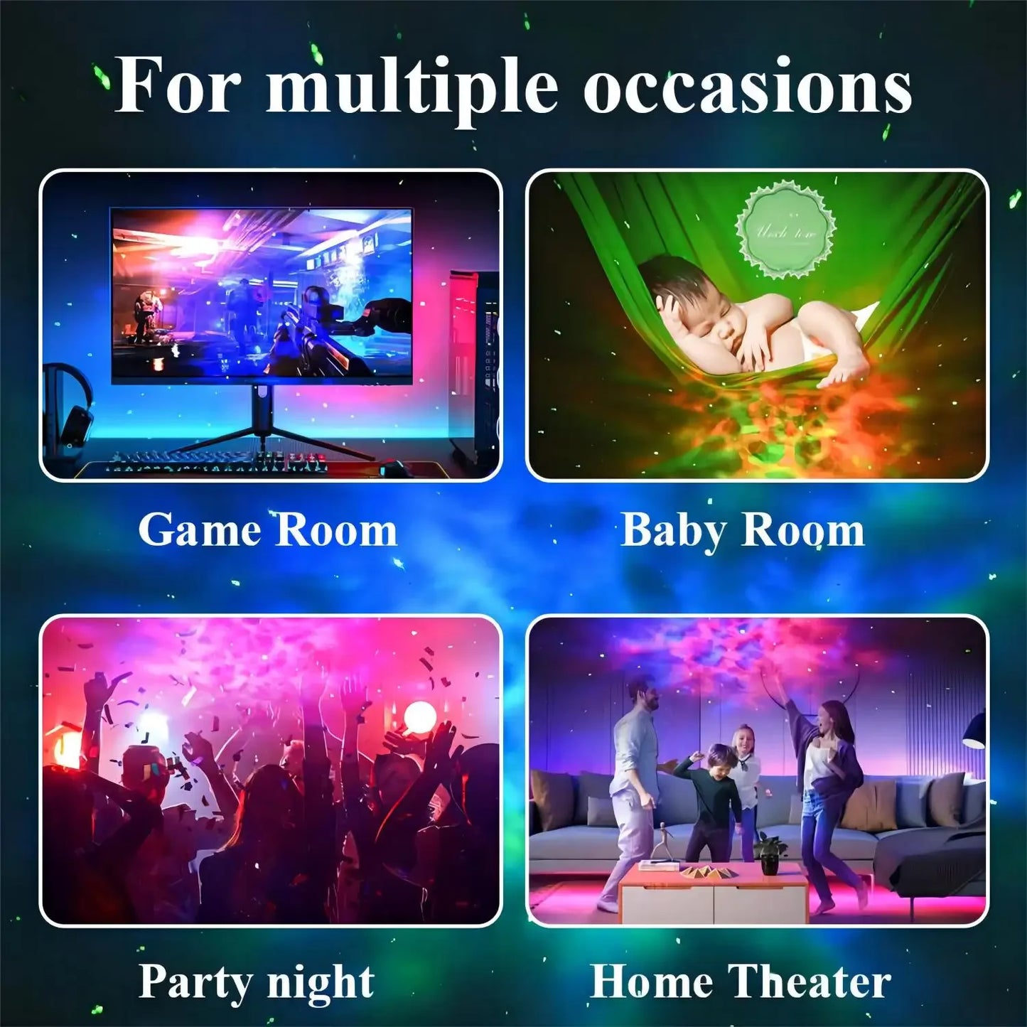 Astronaut Starry Sky Projector Night Light