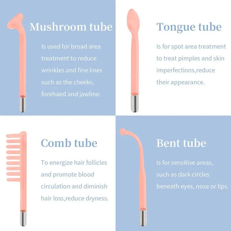 Portable Handheld Skin Therapy Wand Machine