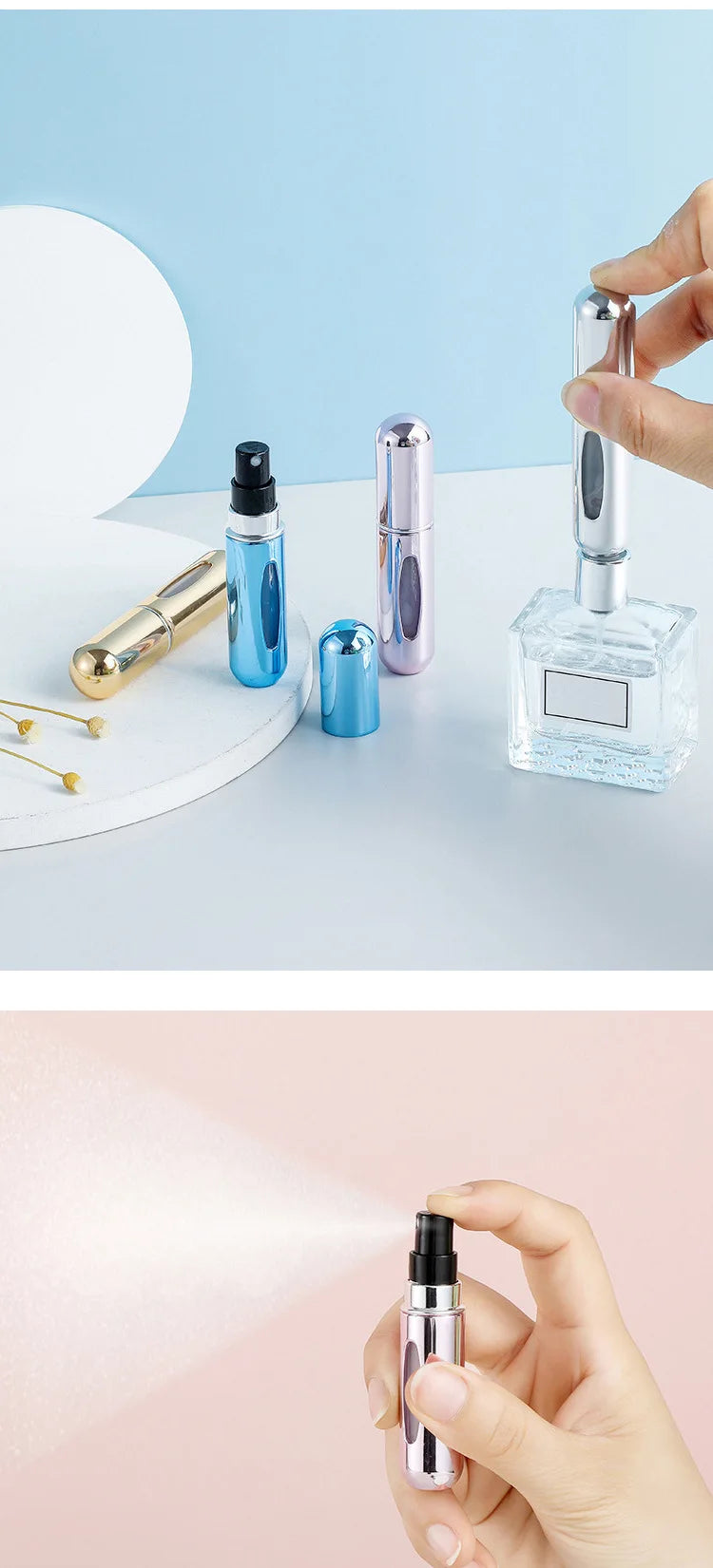 5ml Perfume Refillable Atomizer Bottle