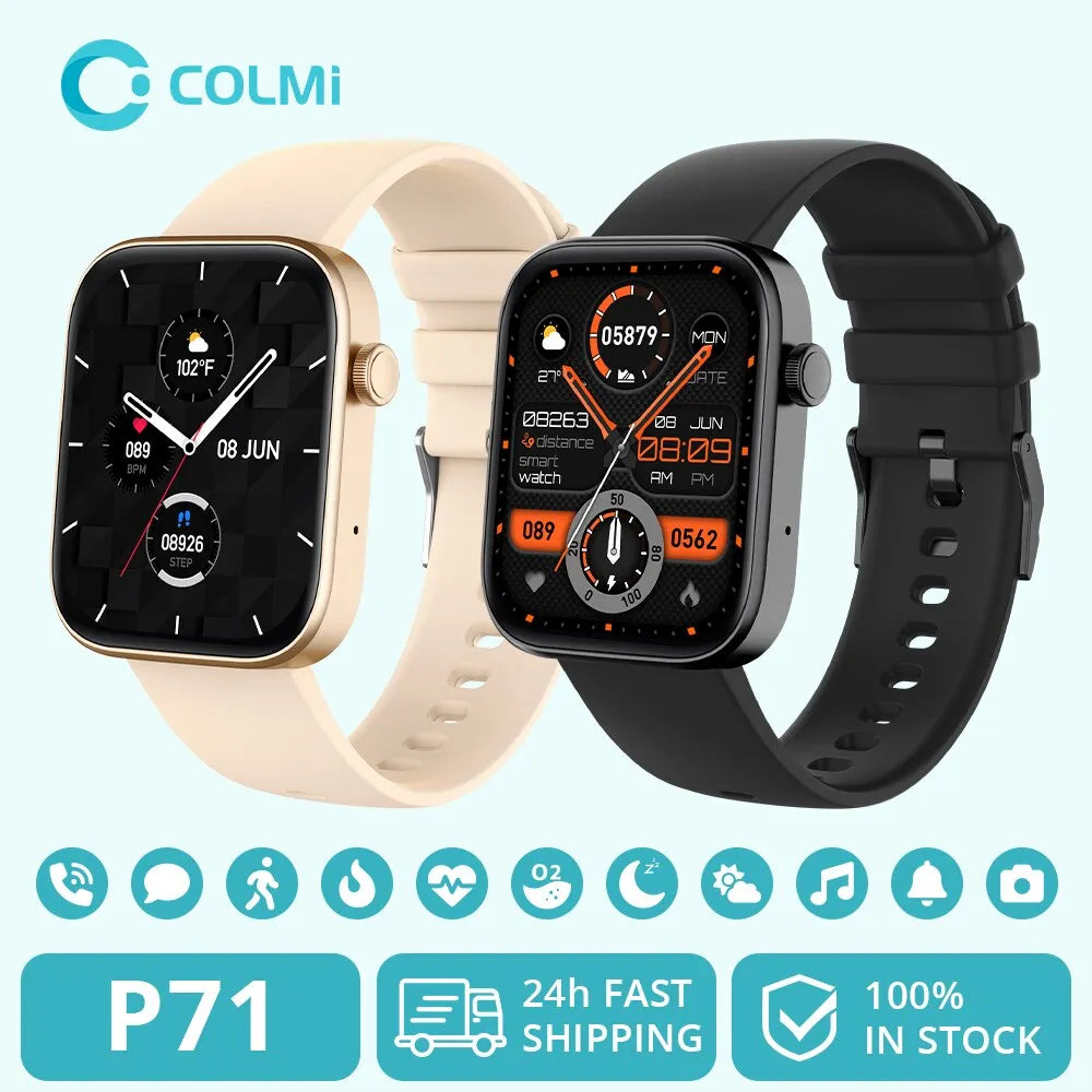 Voice Calling and Health Monitoring Smartwatch