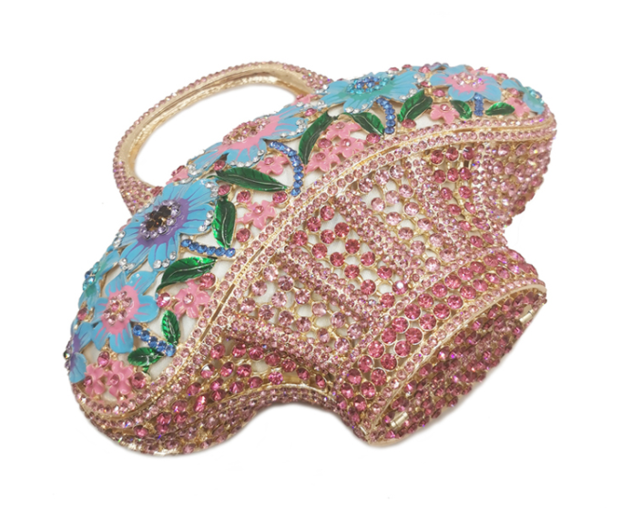 Women's Flower Diamond Mini Bag