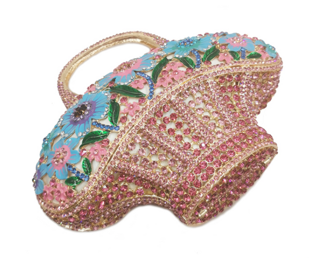 Women's Flower Diamond Mini Bag