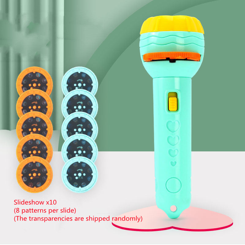 Cartoon Projection Flashlight with 80 Patterns