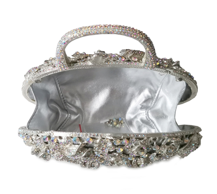Women's Flower Diamond Mini Bag