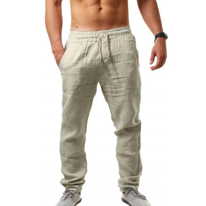 Men's Summer Linen Trousers