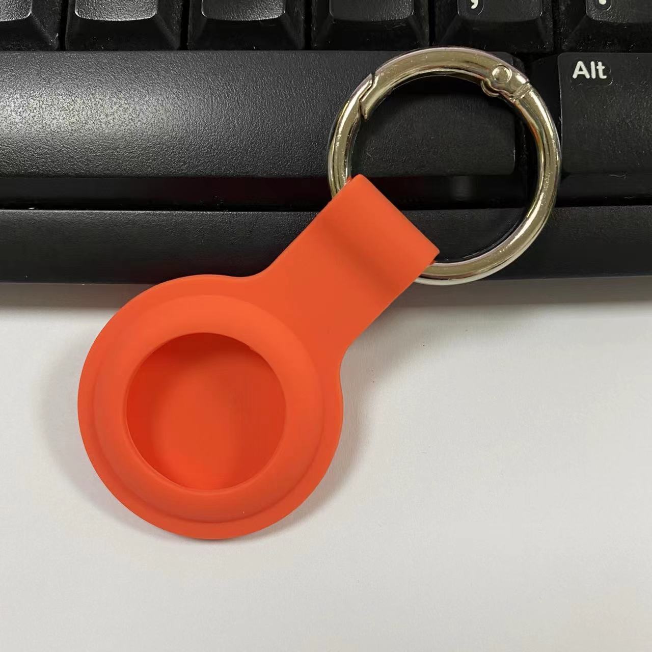 Suitable For Airtag Locator Tracker Anti-lost Keychain Waterproof Silicone Protective Case - AFFORDABLE MARKET