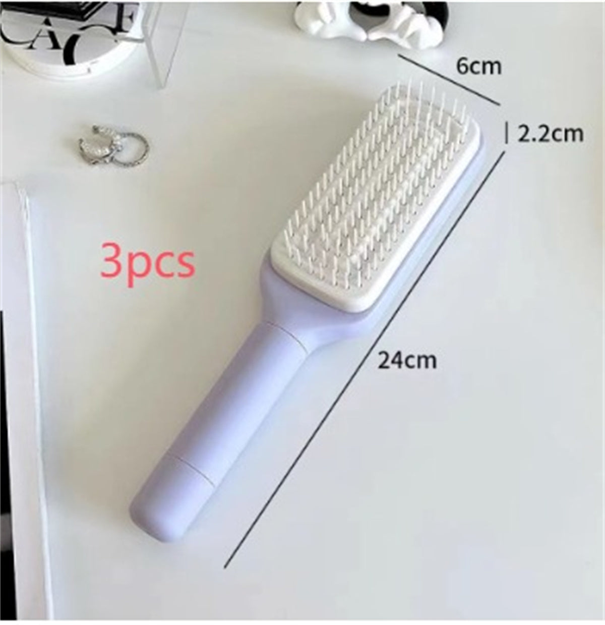Self Cleaning Hair Comb
