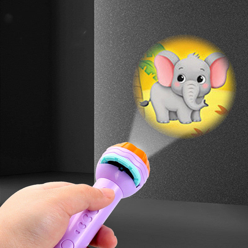 Cartoon Projection Flashlight with 80 Patterns