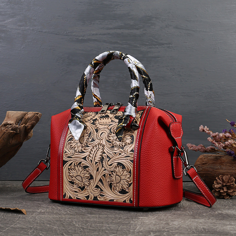Women's Leather Vintage Bag
