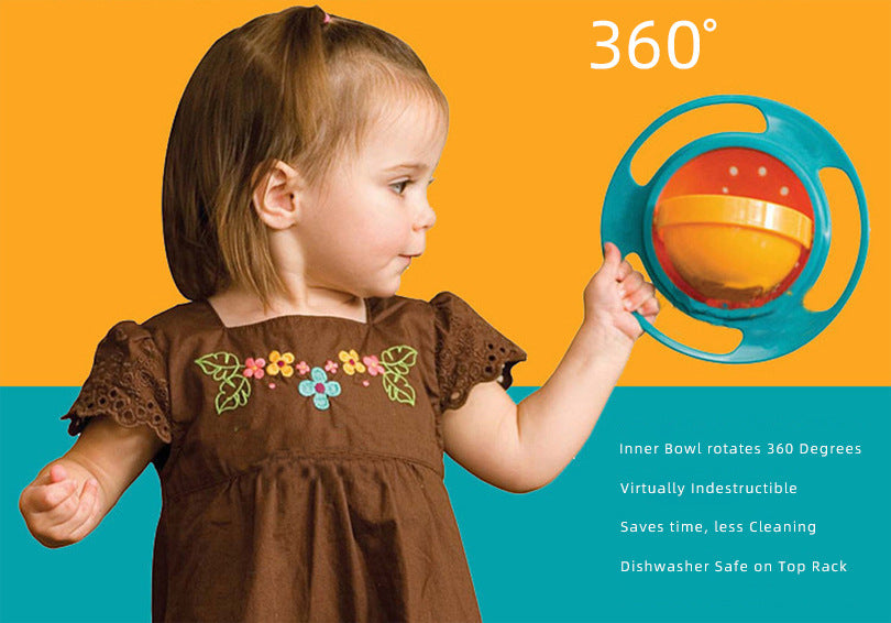 Children's Rotating Balance Bowl