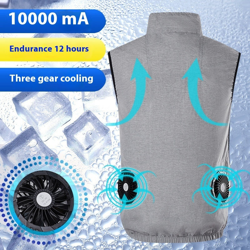 Summer Cooling Air Conditioning Vest