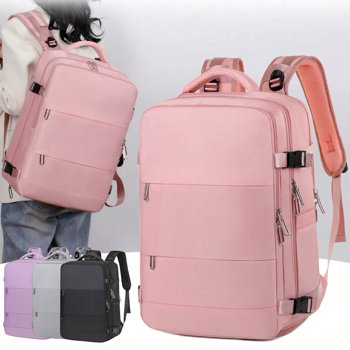 Travel Large-capacity Dry And Wet Luggage Backpack
