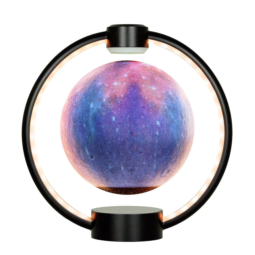 Maglev Moon Light Bluetooth Speaker 3D Stereo Diy Colorful Glare - AFFORDABLE MARKET