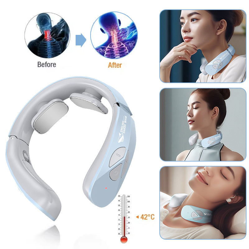 Electric Neck Pain Relief Massager with Heating Function